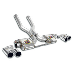 Supersprint Rear exhaust Right OO100 - Left OO100 "Racing" PORSCHE 958 CAYENNE Turbo 4.8i V8 10-13