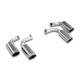 Изпускателни системи SUPERSPRINT Supersprint Endpipe kit Right OO100 - Left OO100 "Gun Metal Grey" PORSCHE 536 CAYENNE SUV 3.0L V6 18-23 "Dual pipe" (Racing) | race-shop.bg