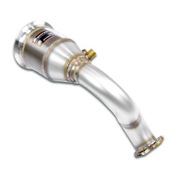 Supersprint Downpipe Left with Metallic catalytic converter PORSCHE 536 CAYENNE S SUV 2.9L V6 18-23 (with valve)