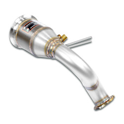 Supersprint Downpipe Left with Metallic catalytic converter PORSCHE 536 CAYENNE S SUV 2.9L V6 18-23 (with valve)