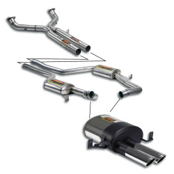 Supersprint Track performance pack, Sport end tips PORSCHE 928 S4 86-92