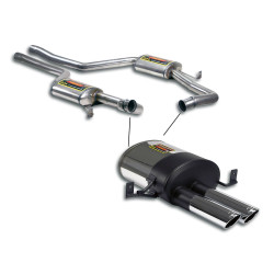 Supersprint Street performance pack "Cat.-Back", Sport end tips PORSCHE 928 S4 86-92
