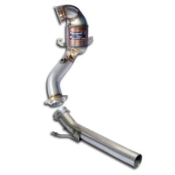 Supersprint Turbo downpipe kit + Metallic catalytic converter WRC SEAT LEON 5F Cupra 2.0 TSI 13-15