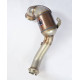 Изпускателни системи SUPERSPRINT Supersprint Turbo downpipe kit + Metallic catalytic converter SEAT LEON 5F Cupra 2.0 TSI 13-15 | race-shop.bg