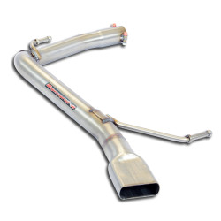 Supersprint Rear pipe (Muffler delete) SKODA OCTAVIA 4x4 1.6 TDI (Sedan + S.W.) 13+