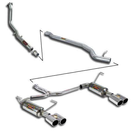Изпускателни системи SUPERSPRINT Supersprint Race Plus package SUBARU WRX STi (Sedan) 2.5i Turbo 15+ | race-shop.bg