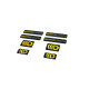 Стикери 3D Sticker Set Maxton Design (Black and Yellow) | race-shop.bg