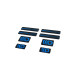 Стикери 3D Sticker Set Maxton Design (Black and Blue) | race-shop.bg