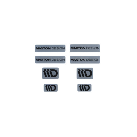 Стикери 3D Sticker Set Maxton Design (Grey and Black) | race-shop.bg