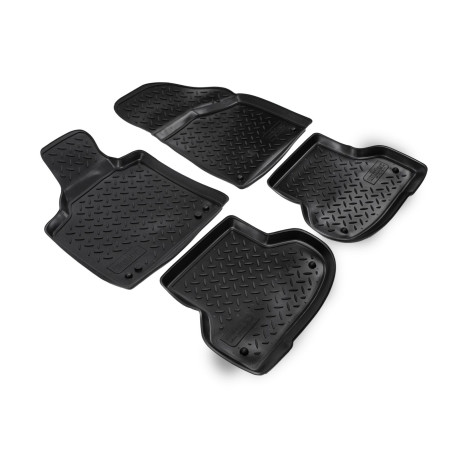 За конкретен модел 3D rubber floor mats for AUDI A3 8P 2003-2012 4pc | race-shop.bg