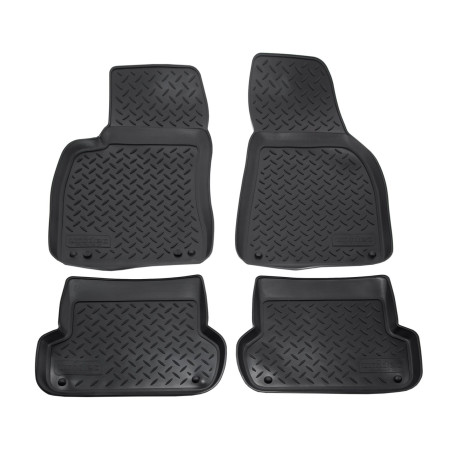 За конкретен модел 3D rubber floor mats for AUDI A4 B6/B7 2001-2007 4pc | race-shop.bg