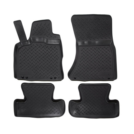 За конкретен модел 3D rubber floor mats for AUDI Q5 2008-2016 4pc | race-shop.bg