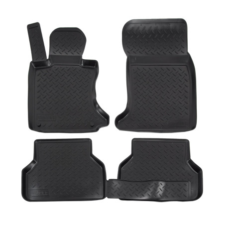 За конкретен модел 3D rubber floor mats for BMW 5 E60/E61 2003-2010 4pc | race-shop.bg