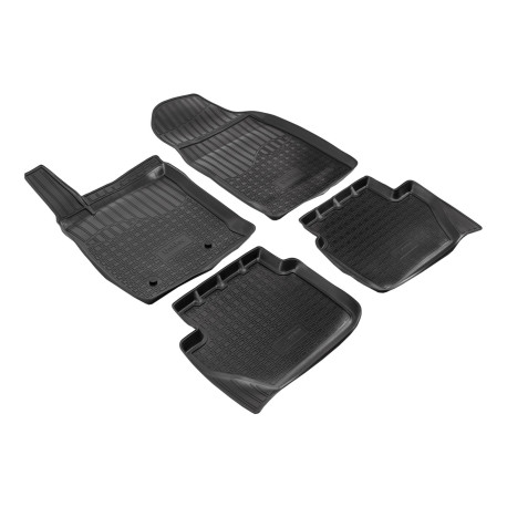 За конкретен модел 3D rubber floor mats for FORD EcoSport 2014 -up 4pc | race-shop.bg