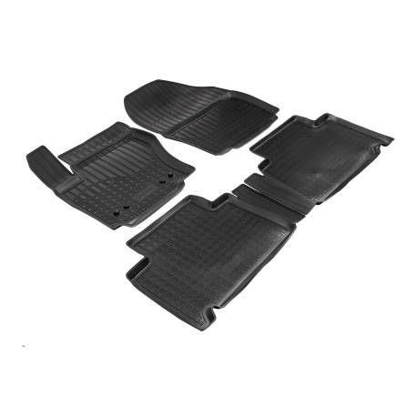 За конкретен модел 3D rubber floor mats for FORD S-Max/ Galaxy II 2006 -2015 4pc | race-shop.bg