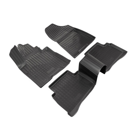 За конкретен модел 3D rubber floor mats for HYUNDAI Tucson 2015-9/2020 /Sportage 2016-2021 4pcs | race-shop.bg