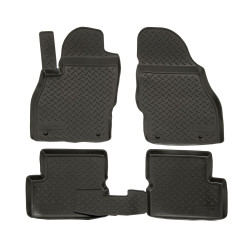 3D rubber floor mats for OPEL Corsa D /E 2006-2019 4pc