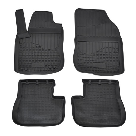 За конкретен модел 3D rubber floor mats for PEUGEOT 208 2012-2019 | race-shop.bg