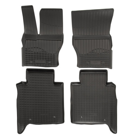 За конкретен модел 3D rubber floor mats for LANDROVER Range Rover L405 2013-2022 4pc | race-shop.bg