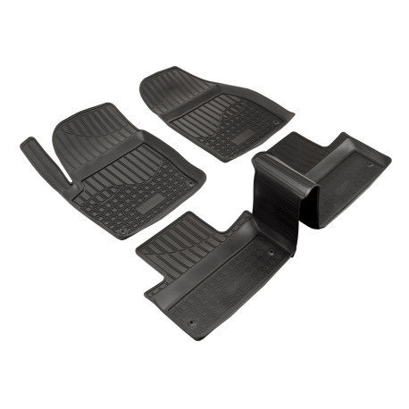 За конкретен модел 3D rubber floor mats for LANDROVER Range Rover Evoque 2011-2018 4pc | race-shop.bg