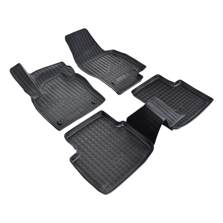 За конкретен модел 3D rubber floor mats for SKODA Kamiq 2019-up 5 pcs | race-shop.bg