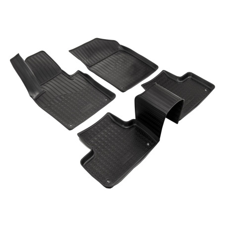 За конкретен модел 3D rubber floor mats for VOLVO XC60 II 2016-up 5 pc | race-shop.bg
