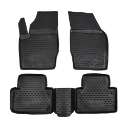 Rubber floor mats for VOLVO XC90 2002-2015 4pcs