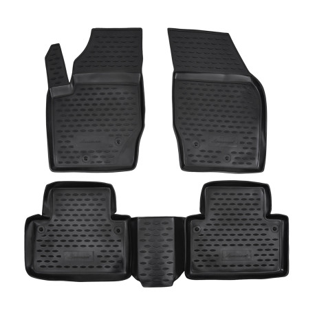 За конкретен модел Rubber floor mats for VOLVO XC90 2002-2015 4pcs | race-shop.bg