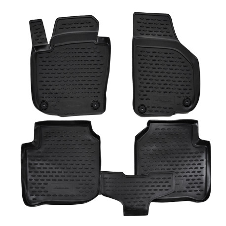 За конкретен модел Rubber floor mats for SKODA Superb 2009-2014 4pcs | race-shop.bg