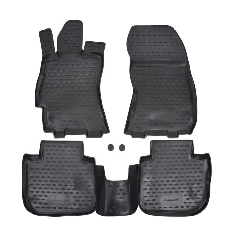 За конкретен модел Rubber floor mats for SUBARU Outback 2010-2014 4pcs | race-shop.bg