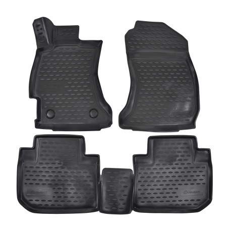 За конкретен модел Rubber floor mats for SUBARU Forester 2013-2018 4pcs | race-shop.bg