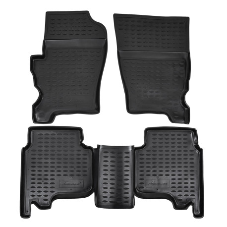 За конкретен модел Rubber floor mats for LANDROVER Discovery 3 /4 2004-2016 4pcs | race-shop.bg