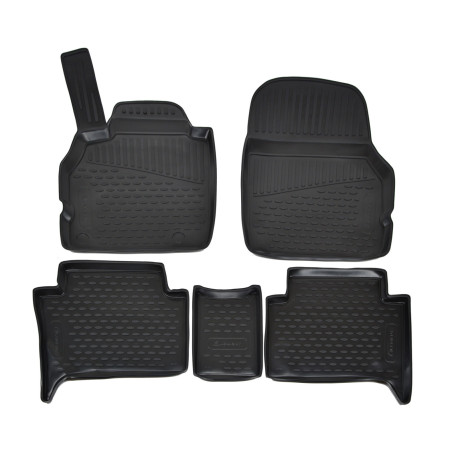 За конкретен модел Rubber floor mats for RENAULT Scenic II 2003-2010 5pcs | race-shop.bg