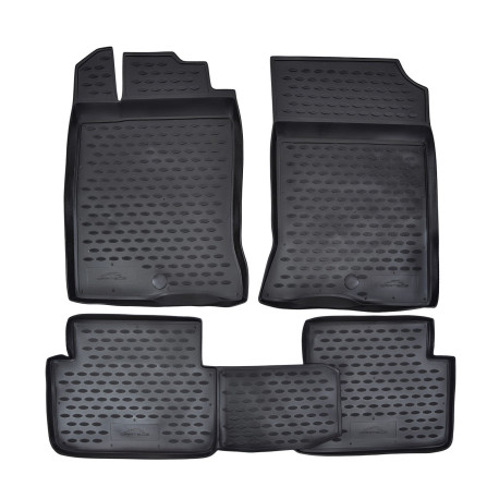 За конкретен модел Rubber floor mats for RENAULT Laguna III 2007-2014 4pcs | race-shop.bg