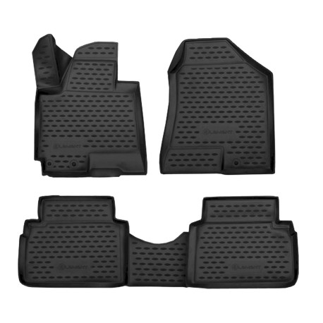 За конкретен модел Rubber floor mats for HYUNDAI ix35 2010-2015 4pcs | race-shop.bg