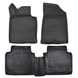 Rubber floor mats for HYUNDAI Sonata 2017- up 4pcs