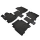 За конкретен модел Rubber floor mats for HONDA FR-V 2004-2010 4pcs | race-shop.bg