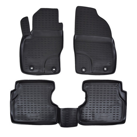 За конкретен модел Rubber floor mats for FORD Focus II 2004-2010 4pcs | race-shop.bg
