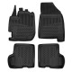 За конкретен модел Rubber floor mats for DACIA Duster 2 2017-2024 with box 4pc | race-shop.bg