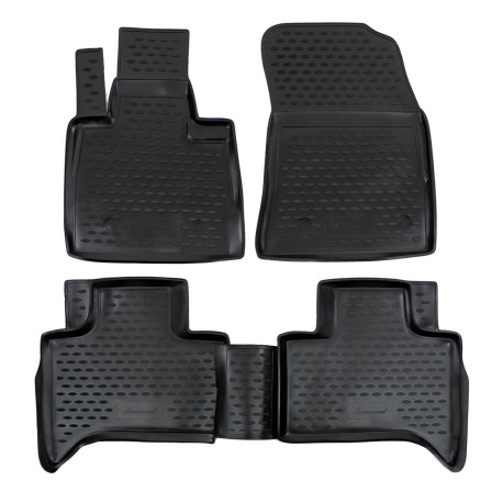 За конкретен модел Rubber floor mats for BMW X5 E53 1999-2006 4pcs | race-shop.bg