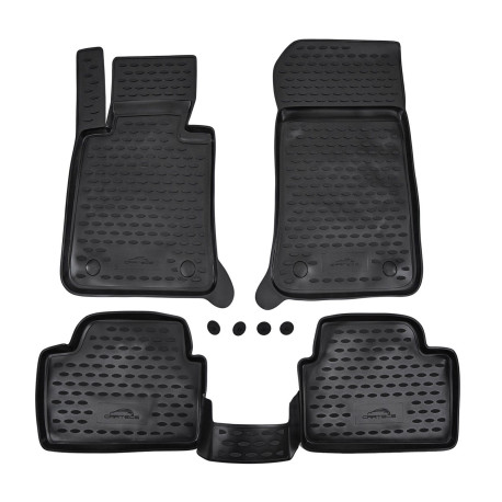 За конкретен модел Rubber floor mats for BMW 1-serie E87 2004-2011 4pcs | race-shop.bg