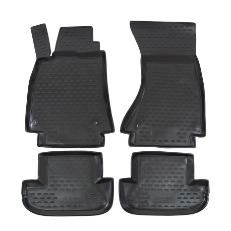 За конкретен модел Rubber floor mats for AUDI A5 2007-2015 4pcs | race-shop.bg