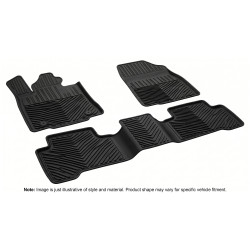 Rubber car floor mats for Volkswagen Golf 8 2019-up 4pcs