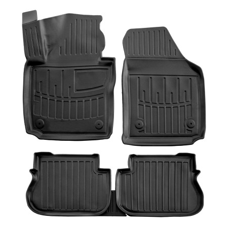 За конкретен модел 3D rubber floor mats for VOLKSWAGEN Caddy 2003-2015 | race-shop.bg