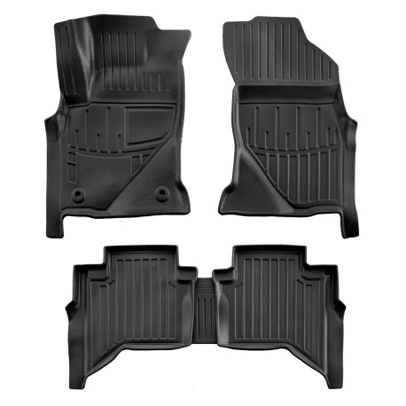 За конкретен модел 3D rubber floor mats for TOYOTA Hilux 4D 2015-up | race-shop.bg