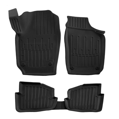 За конкретен модел 3D rubber floor mats for SKODA Fabia 1 6Y 1999–2007 5pcs | race-shop.bg