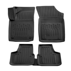 3D rubber floor mats for SEAT MII 2012-up 5pcs