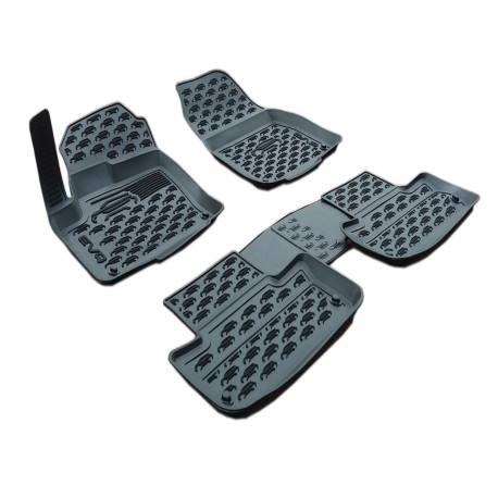 За конкретен модел 3D rubber floor mats for ROVER Range Rover Evoque 2011-2018 | race-shop.bg