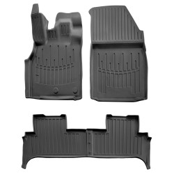3D rubber floor mats for RENAULT Scenic 3 2009-2016 4pcs