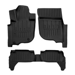 3D rubber floor mats for FIAT Fullback 2016-up 5pcs